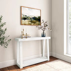 Plank and Beam Tavolo Consolle Classico con Mensola - 46