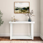 Plank and Beam Tavolo Consolle Classico con Mensola - 46