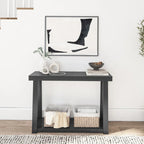 Plank and Beam Tavolo Consolle Classico con Mensola - 46