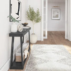 Plank and Beam Tavolo Consolle Classico con Mensola - 46