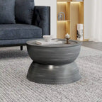 Tavolino da caffè Minkler Iron Hourglass di Christopher Knight Home