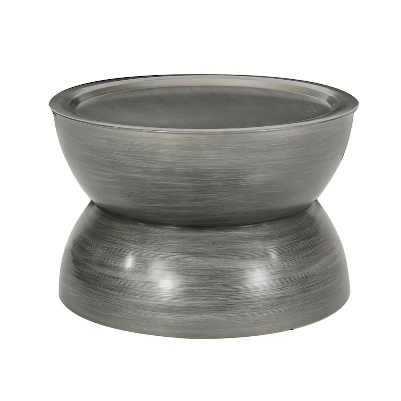 Tavolino da caffè Minkler Iron Hourglass di Christopher Knight Home