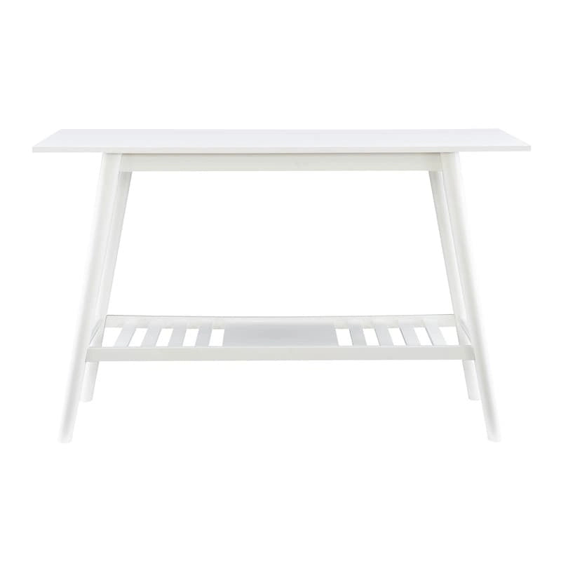 Table console Meade, style moderne du milieu du siècle