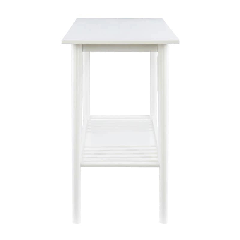Table console Meade, style moderne du milieu du siècle