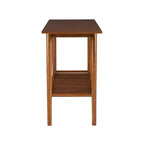 Table console Meade, style moderne du milieu du siècle