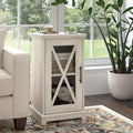 Tavolino Lennox Small Farmhouse con contenitore di Bush Furniture