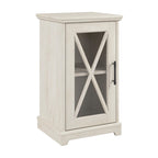 Tavolino Lennox Small Farmhouse con contenitore di Bush Furniture