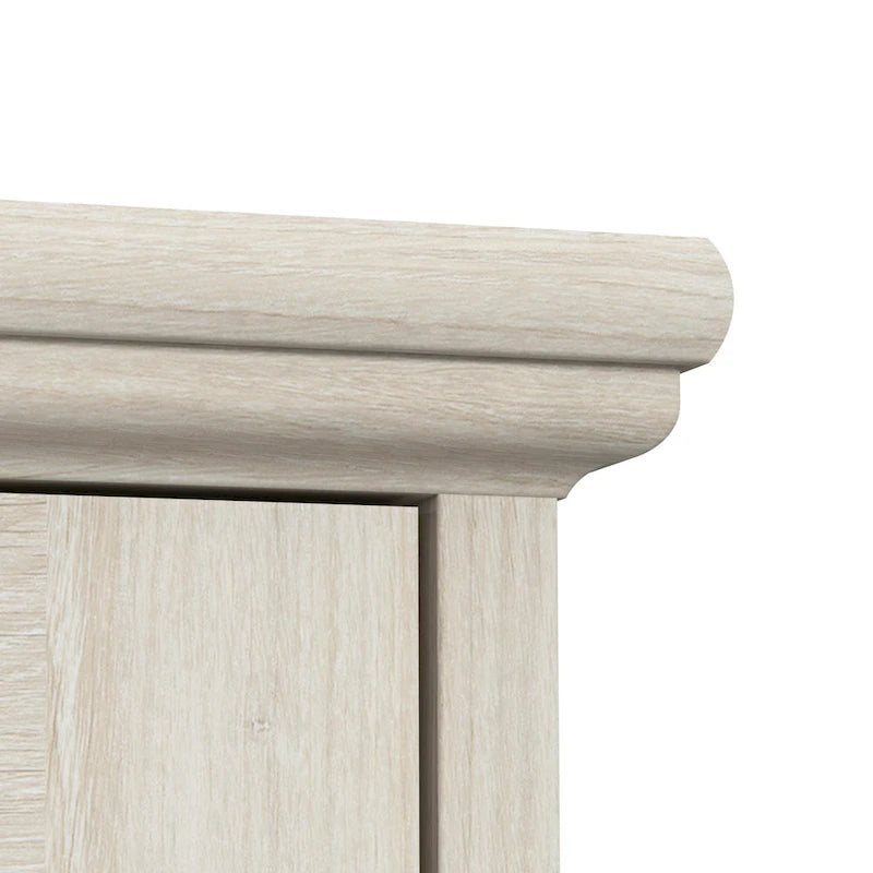 Tavolino Lennox Small Farmhouse con contenitore di Bush Furniture