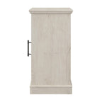 Tavolino Lennox Small Farmhouse con contenitore di Bush Furniture