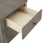 Tavolino con ripiano Coober Antique Grey Finish Grigio Cemento Fibra di iNSPIRE Q Modern