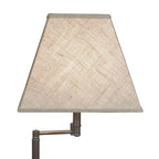 Tavolino a lampada "Mission" in legno massello Leick Home