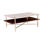 Table basse rectangulaire Aldea avec rangement SEI Furniture