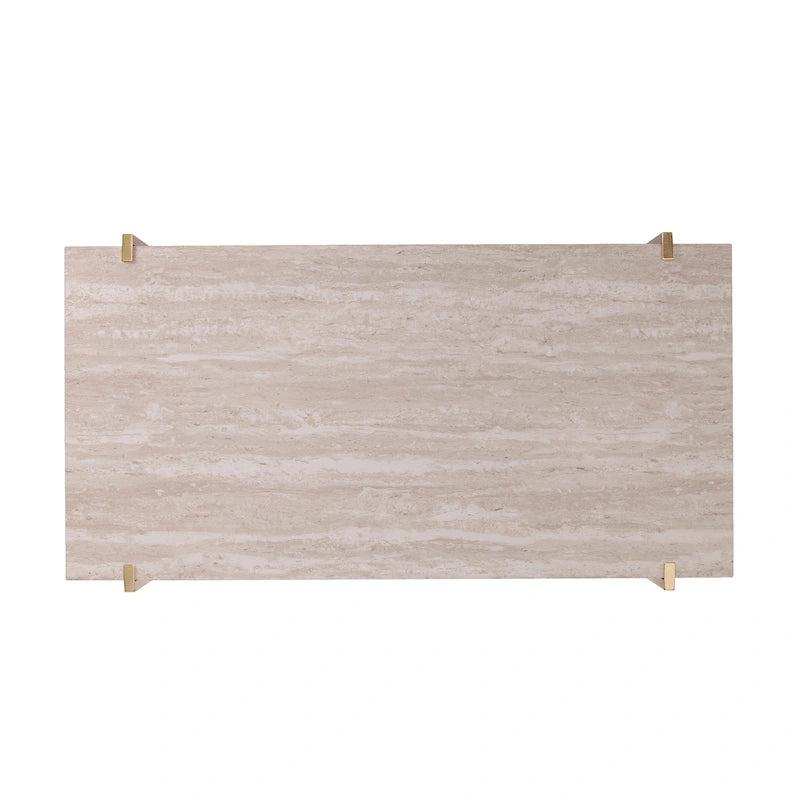 Table basse rectangulaire Aldea avec rangement SEI Furniture