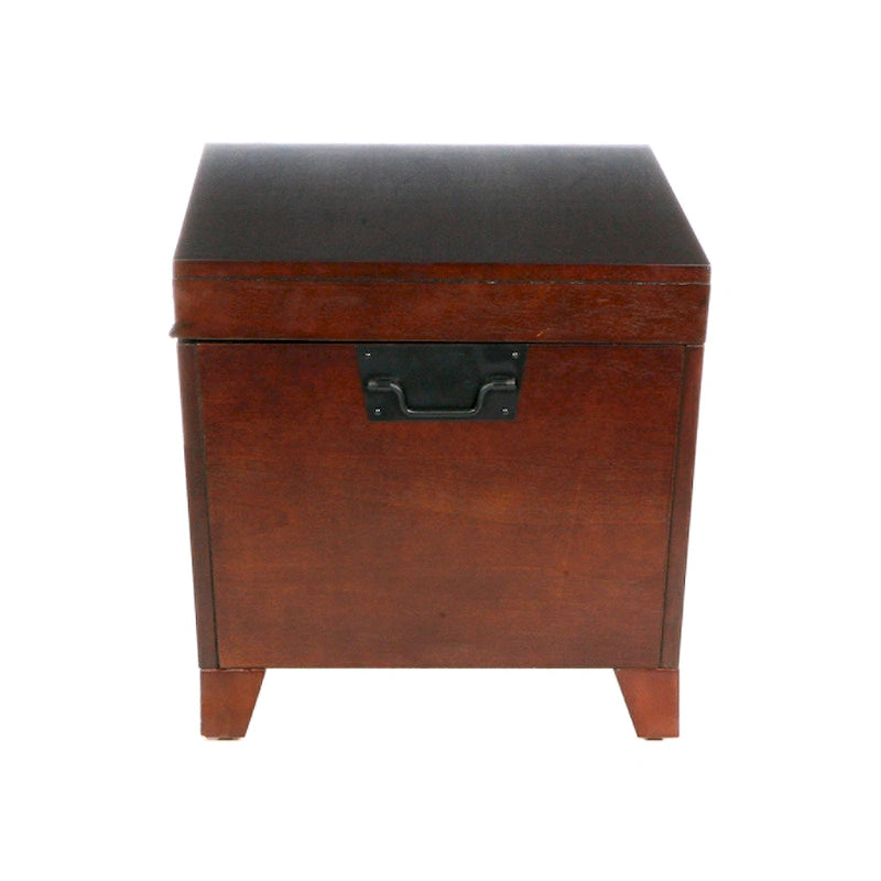SEI Furniture Liatris Transitional Wooden Espresso Trunk Coffee Table
