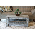 Tavolino da Caffè da Fattoria Originale Fatto a Mano in Legno di Recupero
