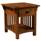 Leick Home Mission Impeccable End Table with Drawer