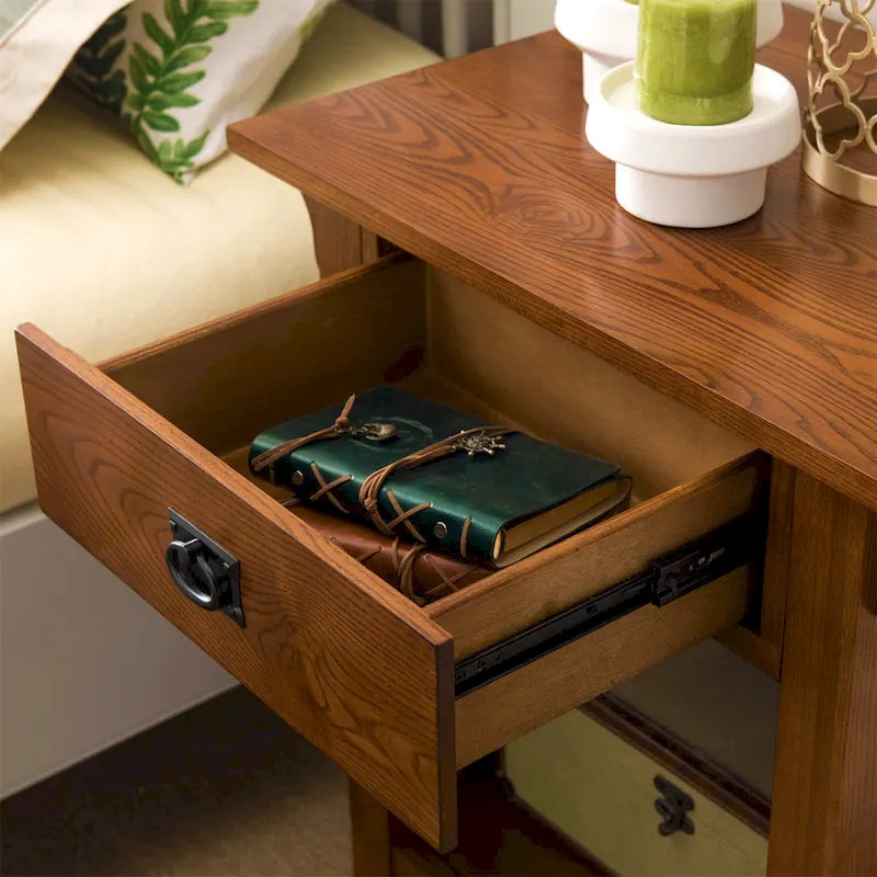 Leick Home Mission Impeccable End Table with Drawer
