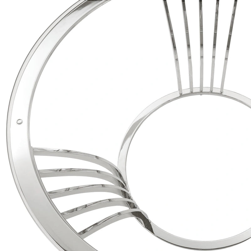 Cottbus Chrome Finish Coffee Table with Glass Top by iNSPIRE Q Bold