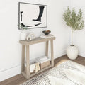 Console da tavolo classica Plank and Beam con ripiano - 36