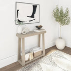 Console da tavolo classica Plank and Beam con ripiano - 36