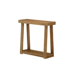 Console da tavolo classica Plank and Beam con ripiano - 36