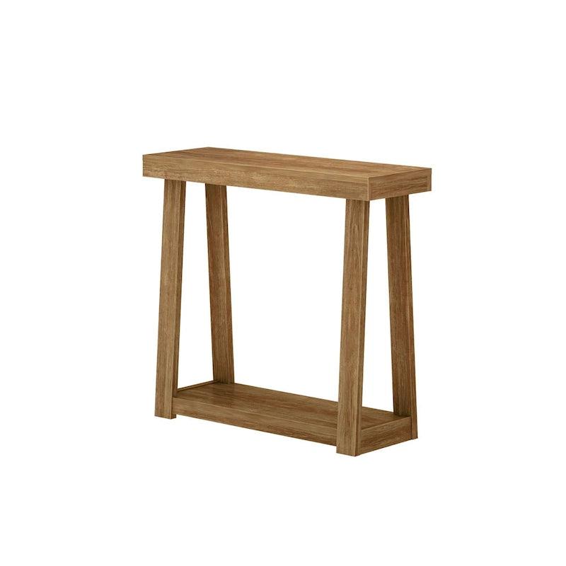 Console da tavolo classica Plank and Beam con ripiano - 36