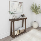 Console da tavolo classica Plank and Beam con ripiano - 36