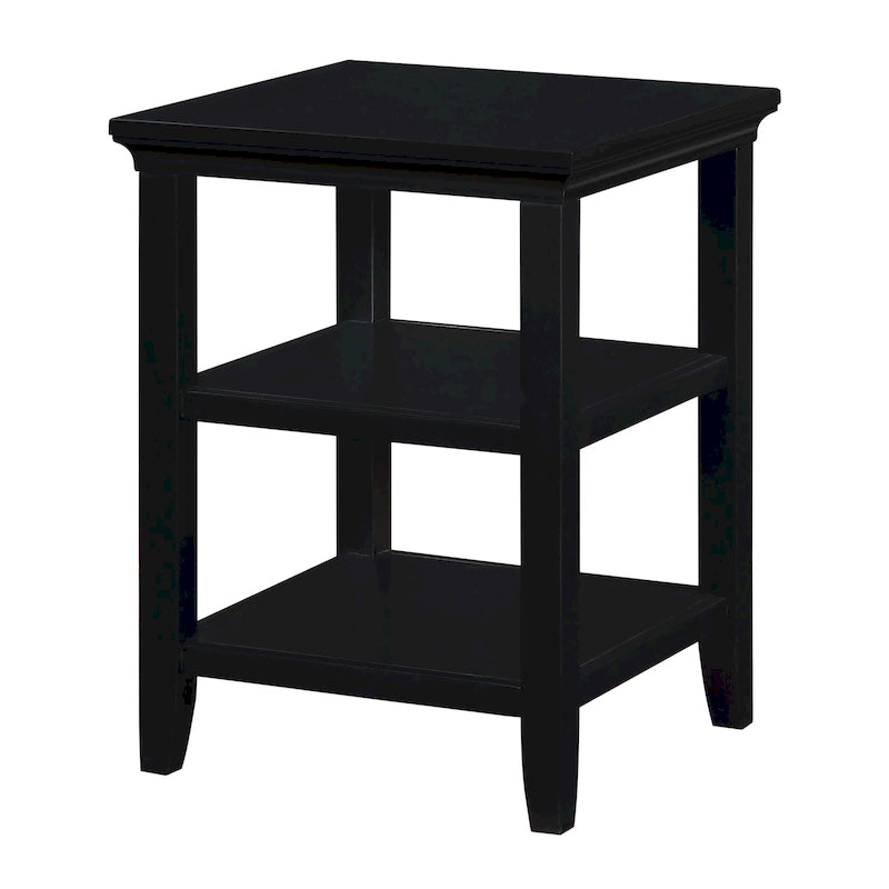 Table d'appoint avec étagères Tribeca de Convenience Concepts
