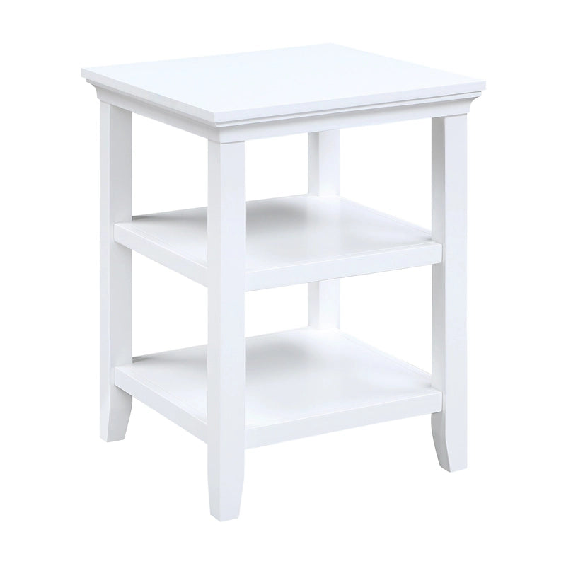 Table d'appoint avec étagères Tribeca de Convenience Concepts