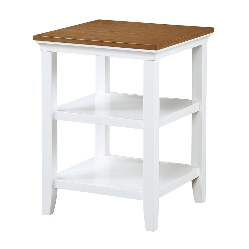 Table d'appoint avec étagères Tribeca de Convenience Concepts