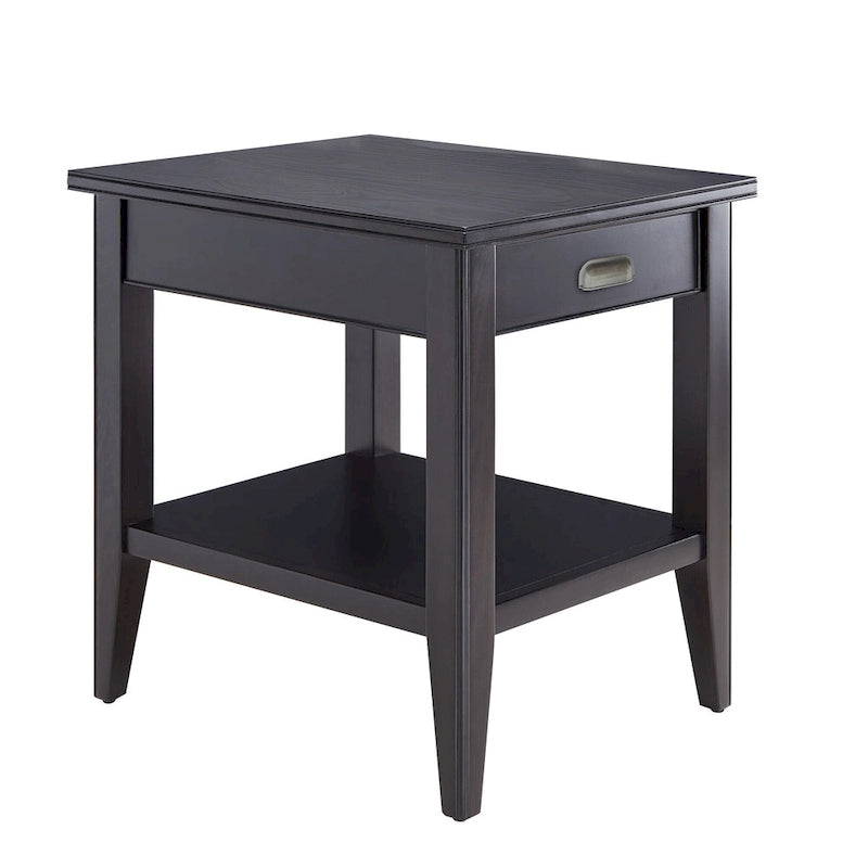 Tavolino Cuneiforme Reclinabile con Scaffale Laurent di Leick Home