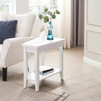 Tavolino Cuneiforme Reclinabile con Scaffale Laurent di Leick Home