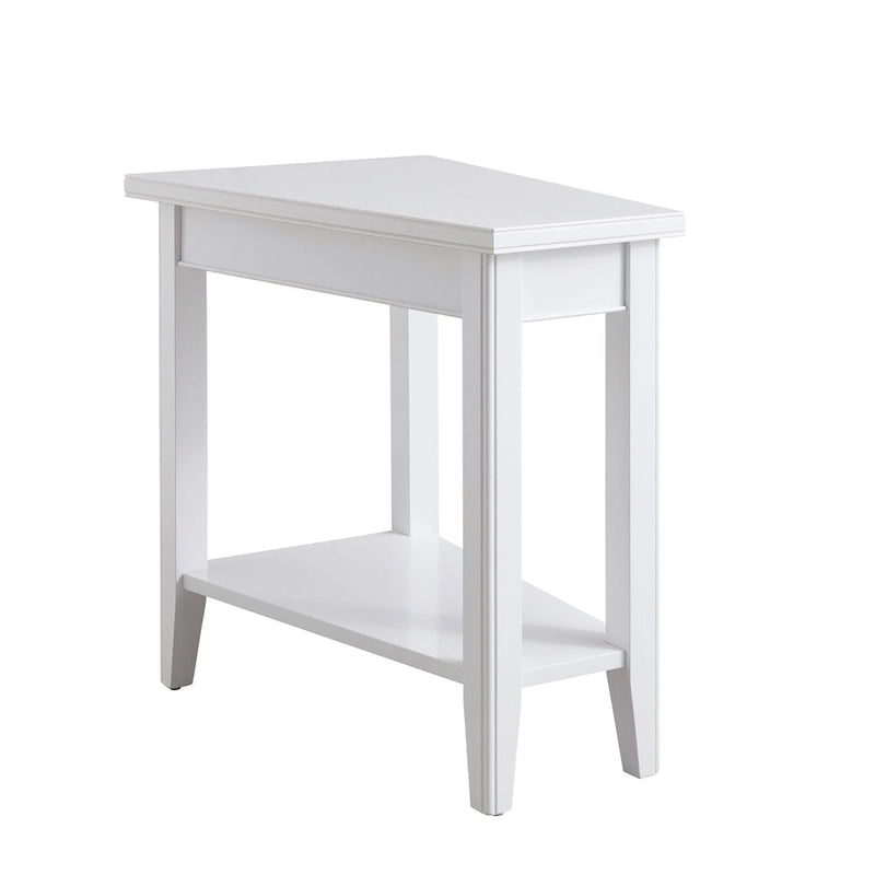 Tavolino Cuneiforme Reclinabile con Scaffale Laurent di Leick Home