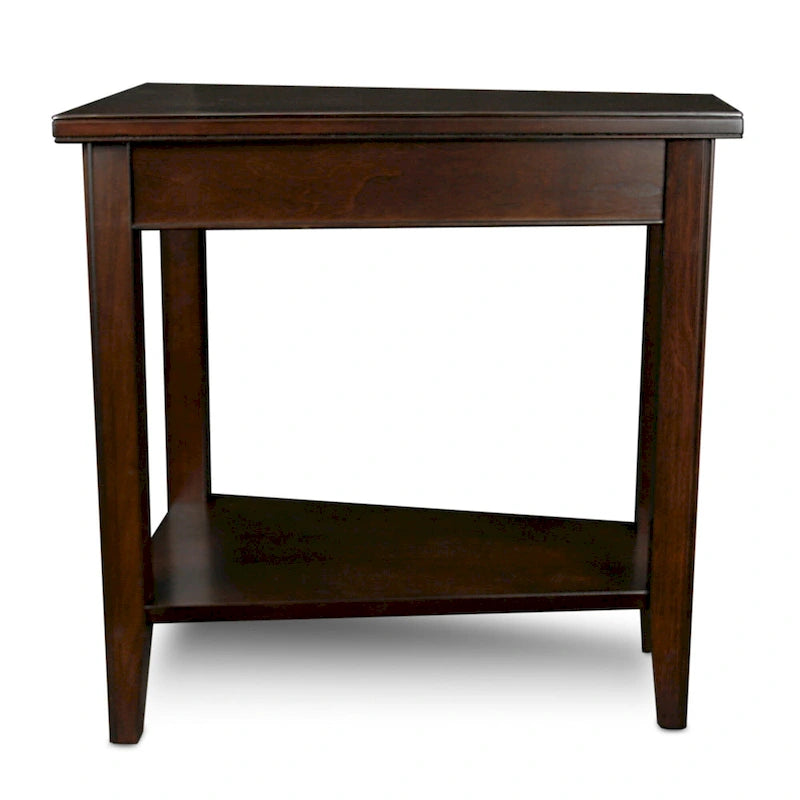 Tavolino Cuneiforme Reclinabile con Scaffale Laurent di Leick Home