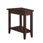 Tavolino Cuneiforme Reclinabile con Scaffale Laurent di Leick Home