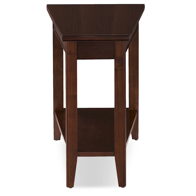 Tavolino Cuneiforme Reclinabile con Scaffale Laurent di Leick Home