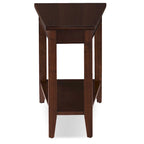 Tavolino Cuneiforme Reclinabile con Scaffale Laurent di Leick Home