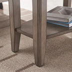 Tavolino Cuneiforme Reclinabile con Scaffale Laurent di Leick Home