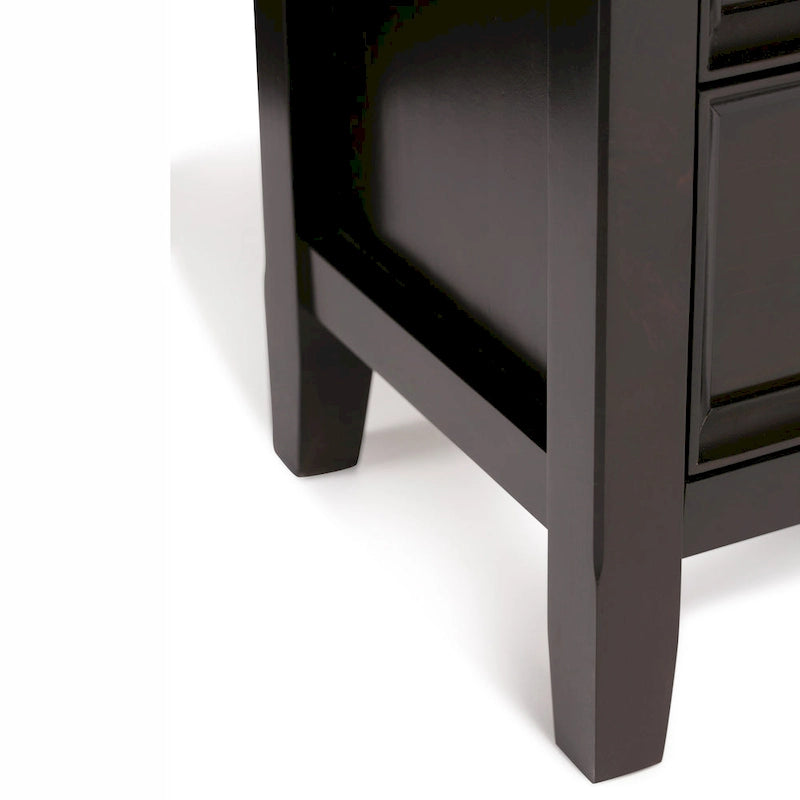WYNDENHALL Halifax Armadietto multiuso 37 pollici in LEGNO MASSELLO in stile Transizionale - 37w x 17d x 36 h