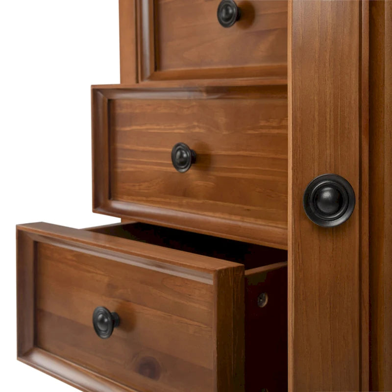 WYNDENHALL Halifax Armadietto multiuso 37 pollici in LEGNO MASSELLO in stile Transizionale - 37w x 17d x 36 h