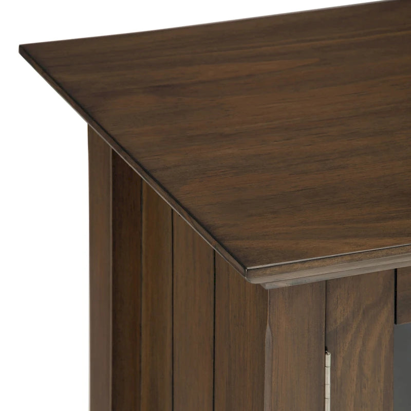 WYNDENHALL Halifax Armadietto multiuso 37 pollici in LEGNO MASSELLO in stile Transizionale - 37w x 17d x 36 h
