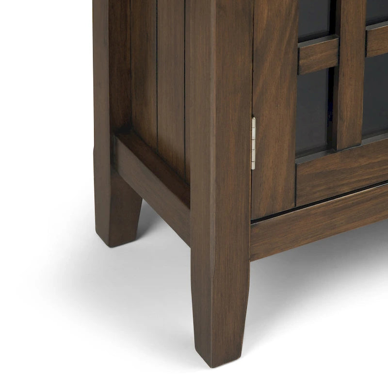 WYNDENHALL Halifax Armadietto multiuso 37 pollici in LEGNO MASSELLO in stile Transizionale - 37w x 17d x 36 h