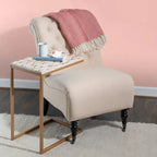 Shawnee Capiz Fish Mosaic Accent C Table