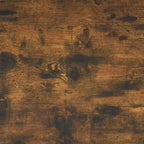Tavolino da Caffè in Legno Stile Fattoria con Grande Ripiano Contenitore