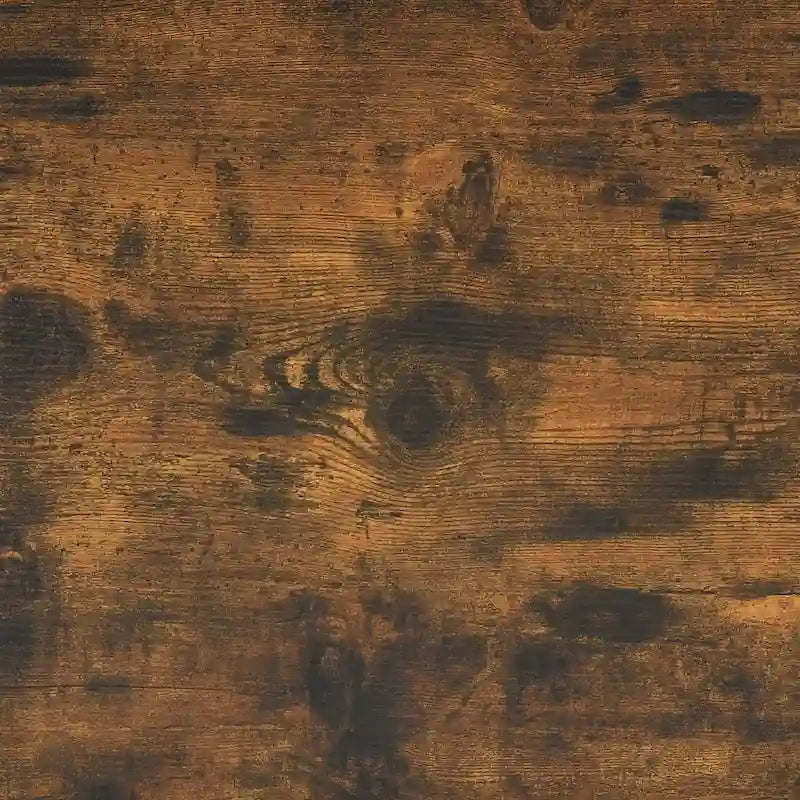 Tavolino da Caffè in Legno Stile Fattoria con Grande Ripiano Contenitore