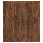 Tavolino d'appoggio Bryson Rustic X-Base con ripiano di iNSPIRE Q Classic