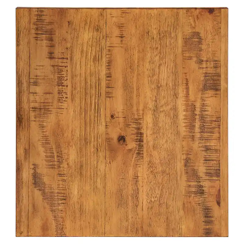 Tavolino d'appoggio Bryson Rustic X-Base con ripiano di iNSPIRE Q Classic
