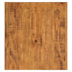 Tavolino d'appoggio Bryson Rustic X-Base con ripiano di iNSPIRE Q Classic
