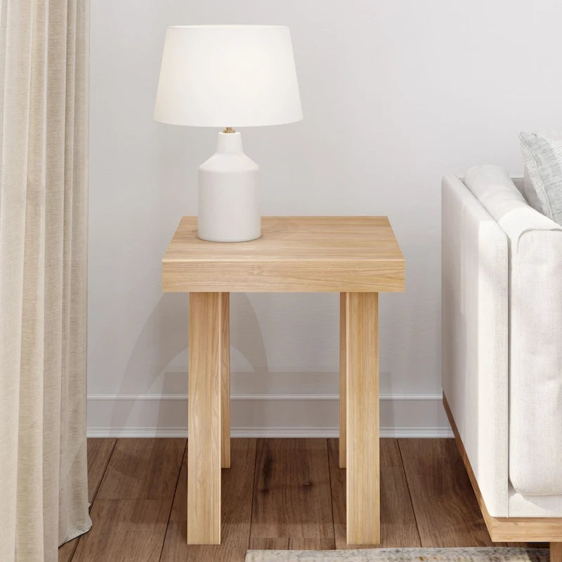 Tavolino classico quadrato Plank and Beam - 20.25