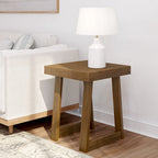 Tavolino classico quadrato Plank and Beam - 20.25